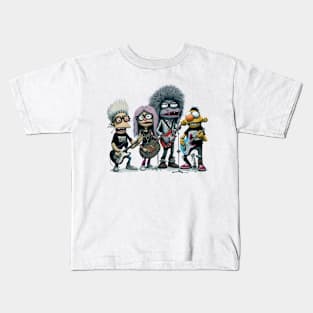 funny rock music band Kids T-Shirt